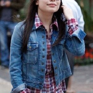 Current/Elliot The Snap Jacket in "Loved" wash.